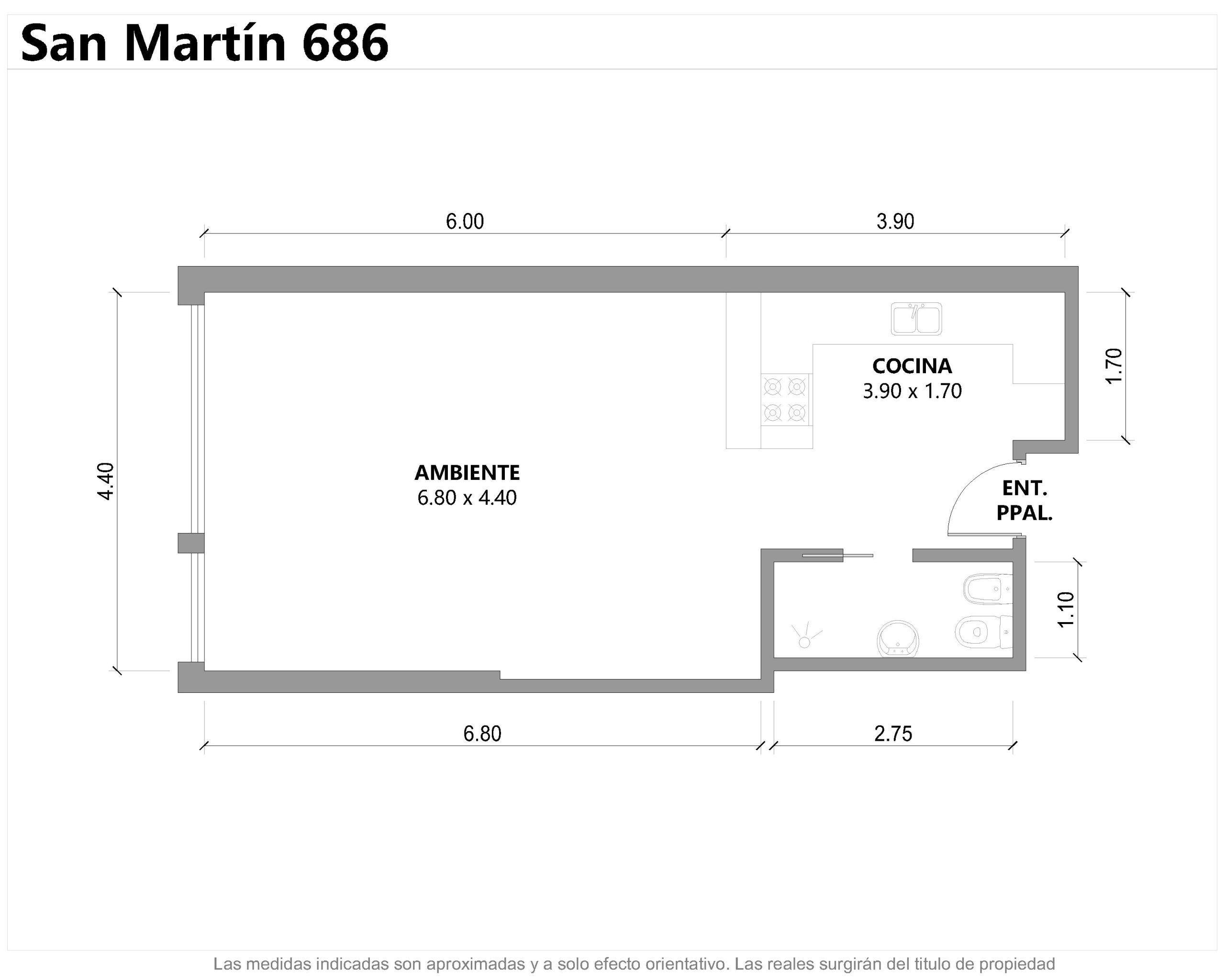 San Martín 686 6to 64 CABA-6TO